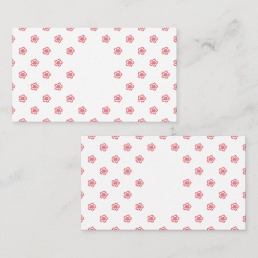 Visitekaartje (Voorkant / Achterkant)