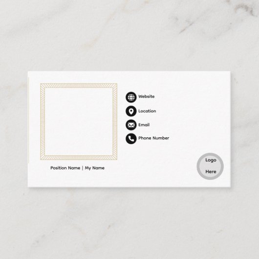 Visitekaartje (Voorkant)