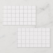 Visitekaartje (Voorkant / Achterkant)