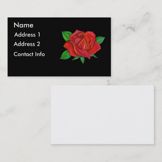 Visitekaartje (Voorkant / Achterkant)