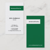 Visitekaartje (Voorkant / Achterkant)