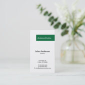 Visitekaartje (Staand voorkant)