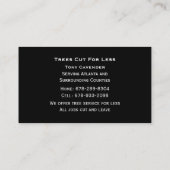 Visitekaartje (Achterkant)