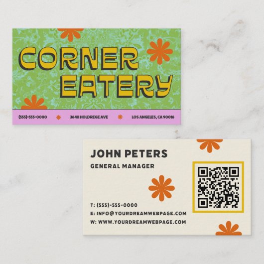 Visitekaartje (Voorkant / Achterkant)