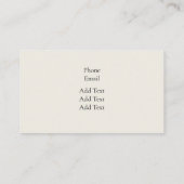 Visitekaartje (Achterkant)