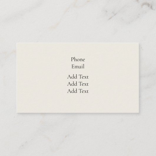 Visitekaartje (Achterkant)