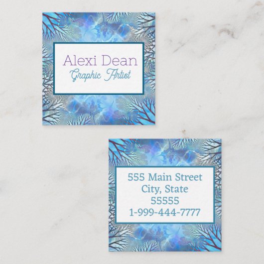 Visitekaartje (Voorkant / Achterkant)