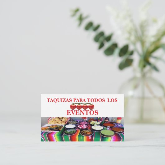 Visitekaartje (Staand voorkant)