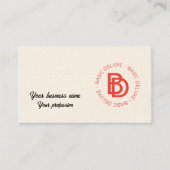  Visitekaartje (Voorkant)