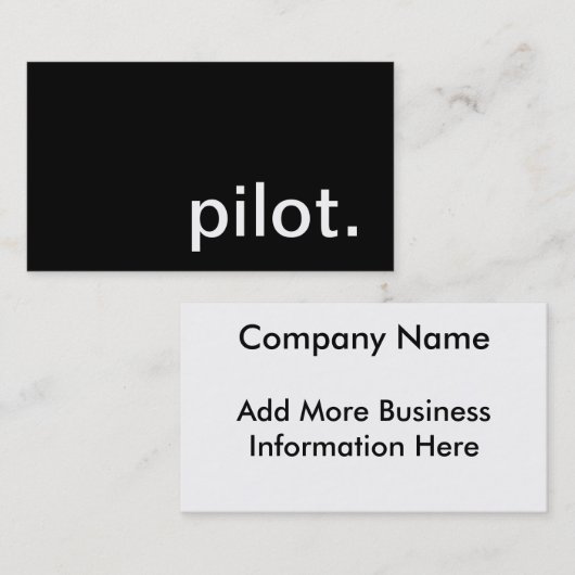 Visitekaartje (Voorkant / Achterkant)