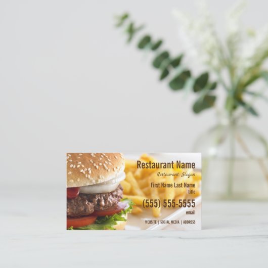 Visitekaartje (Staand voorkant)