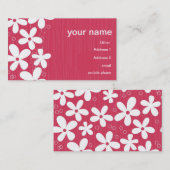 visitekaartje (Voorkant / Achterkant)