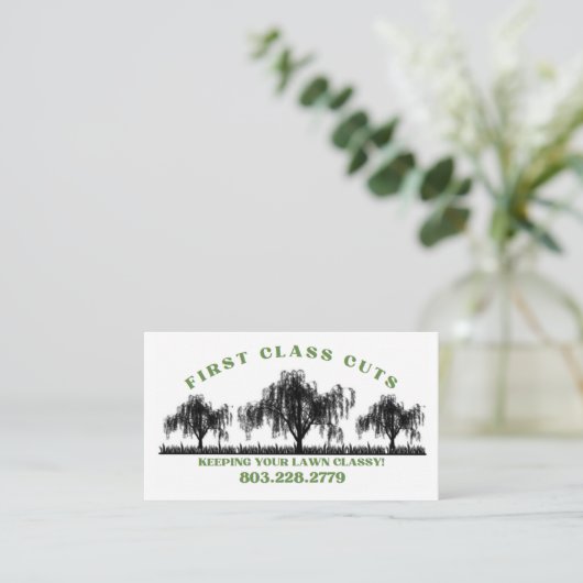 Visitekaartje (Staand voorkant)