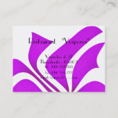 Visitekaartje (Achterkant)