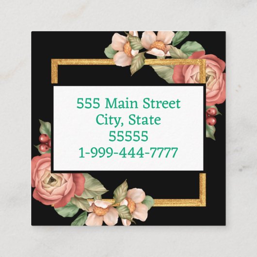 Visitekaartje (Achterkant)