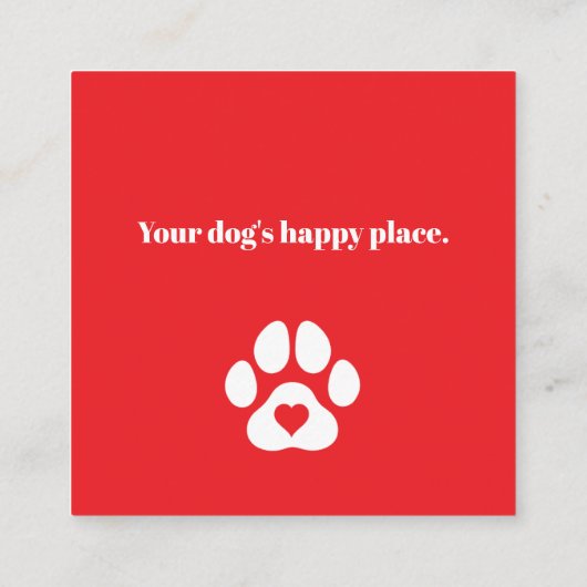 Visitekaartje (Achterkant)