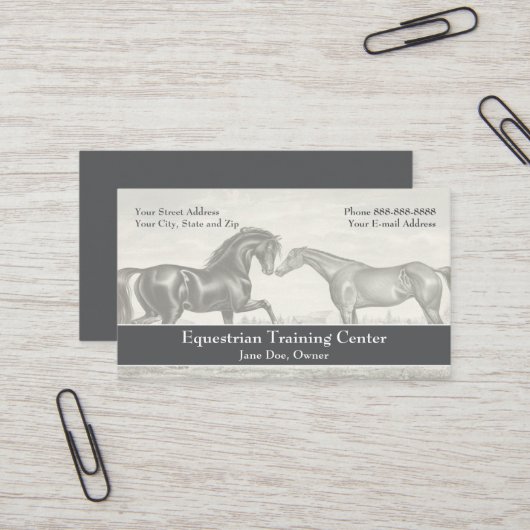 Visitekaartje (Voorkant / Achterkant in situ)