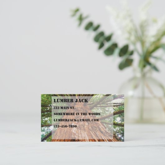 Visitekaartje (Staand voorkant)