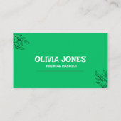 visitekaartje (Achterkant)