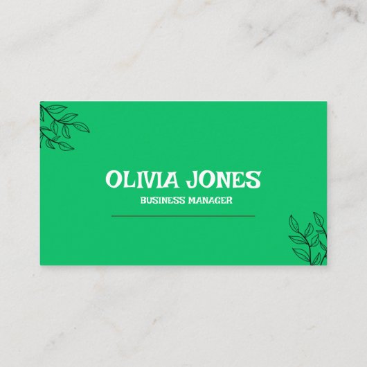 visitekaartje (Achterkant)