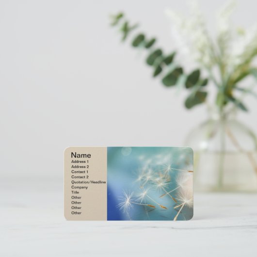  Visitekaartje (Staand voorkant)