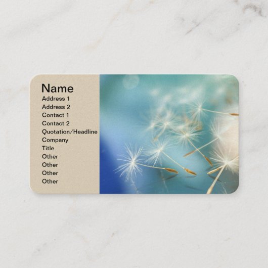  Visitekaartje (Voorkant)