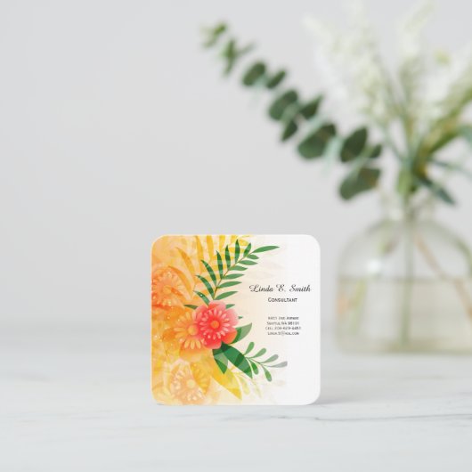 visitekaartje (Staand voorkant)