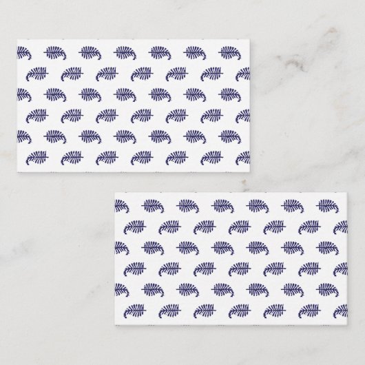 Visitekaartje (Voorkant / Achterkant)