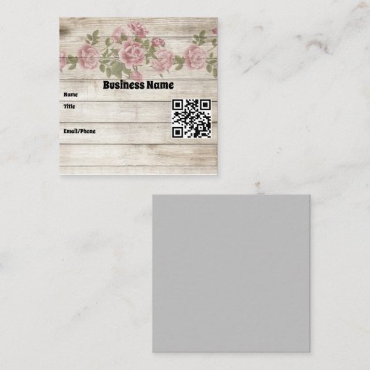 Visitekaartje (Voorkant / Achterkant)