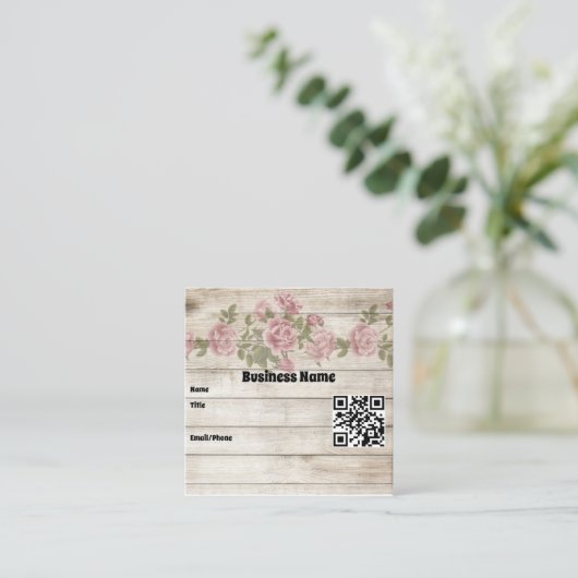 Visitekaartje (Staand voorkant)