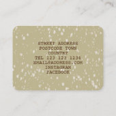 Visitekaartje (Achterkant)