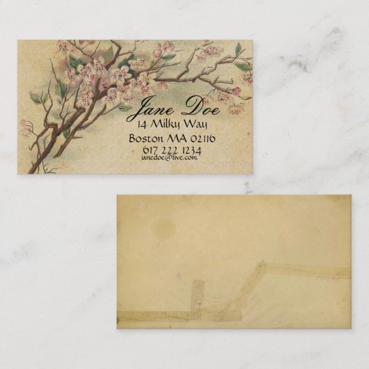  Visitekaartje (Voorkant / Achterkant)