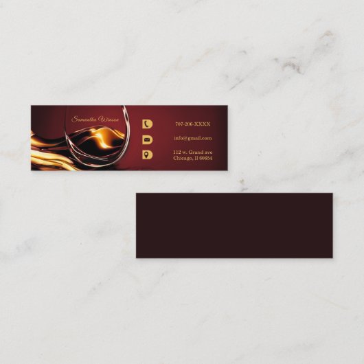 Visitekaartje (Voorkant / Achterkant)