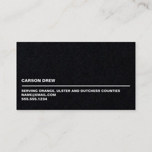 Visitekaartje (Achterkant)