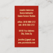 Visitekaartje (Achterkant)