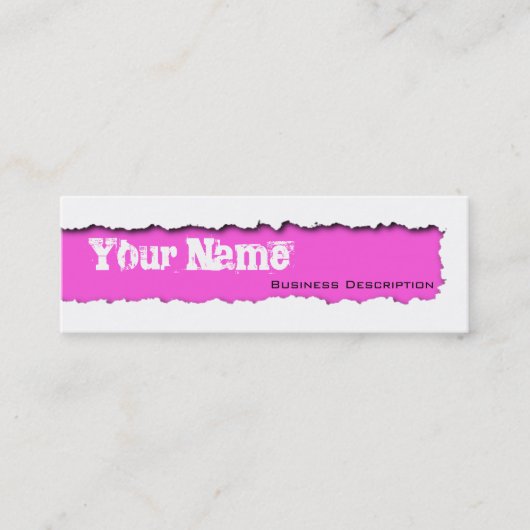 Visitekaartje (Voorkant)