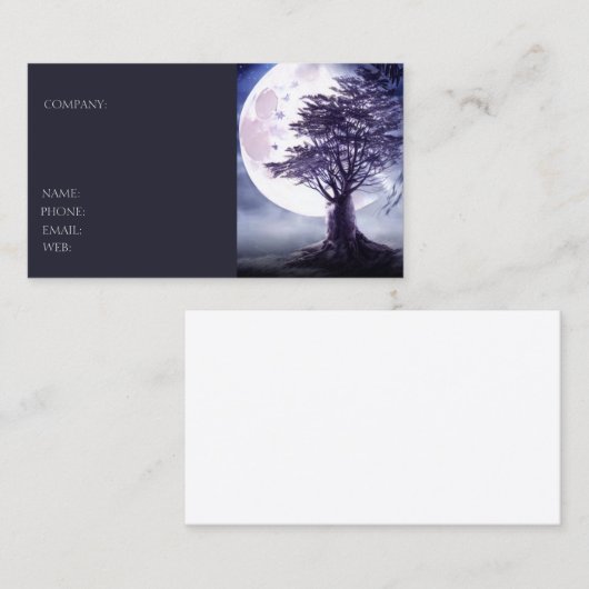 Visitekaartje (Voorkant / Achterkant)