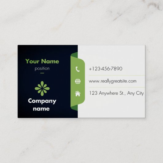 Visitekaartje (Achterkant)