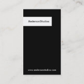 Visitekaartje (Achterkant)