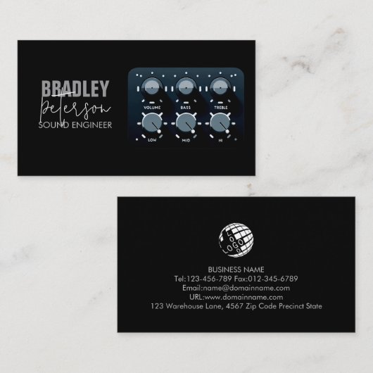 Visitekaartje (Voorkant / Achterkant)