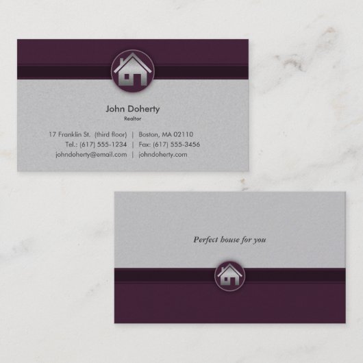 Visitekaartje (Voorkant / Achterkant)