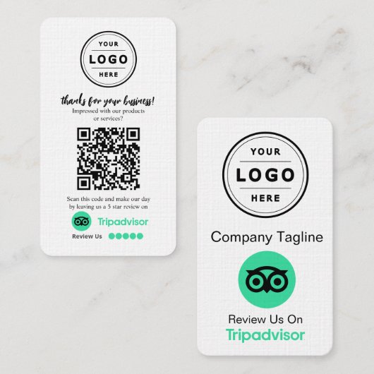 Visitekaartje (Voorkant / Achterkant)