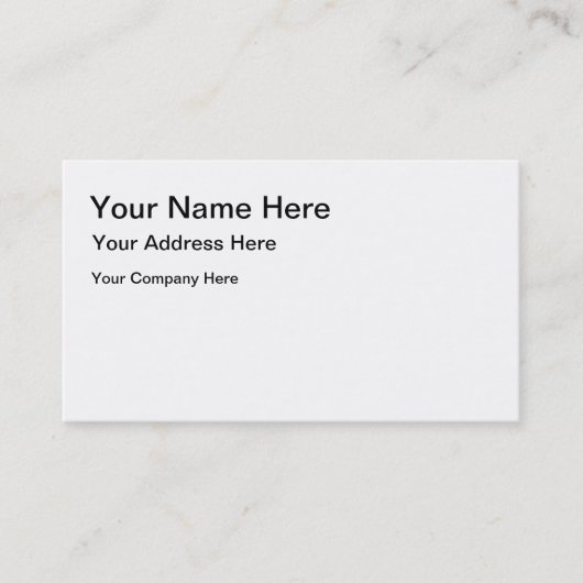 Visitekaartje (Voorkant)