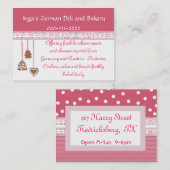 Visitekaartje (Voorkant / Achterkant)