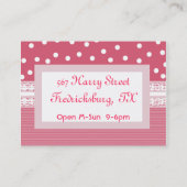 Visitekaartje (Achterkant)