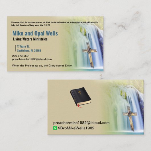 Visitekaartje (Voorkant / Achterkant)