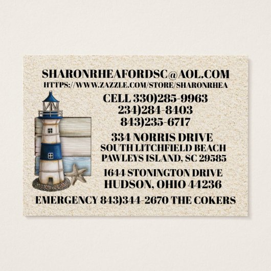 Visitekaartje (Achterkant)