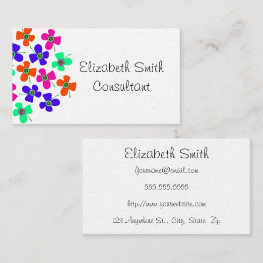 Visitekaartje (Voorkant / Achterkant)