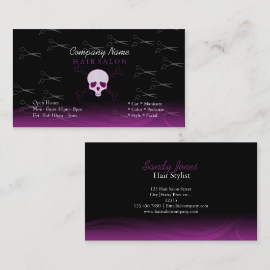 Visitekaartje (Voorkant / Achterkant)