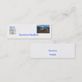 Visitekaartje (Voorkant / Achterkant)